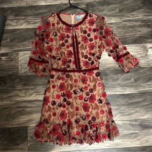 for love and lemons beatrice long sleeve dress